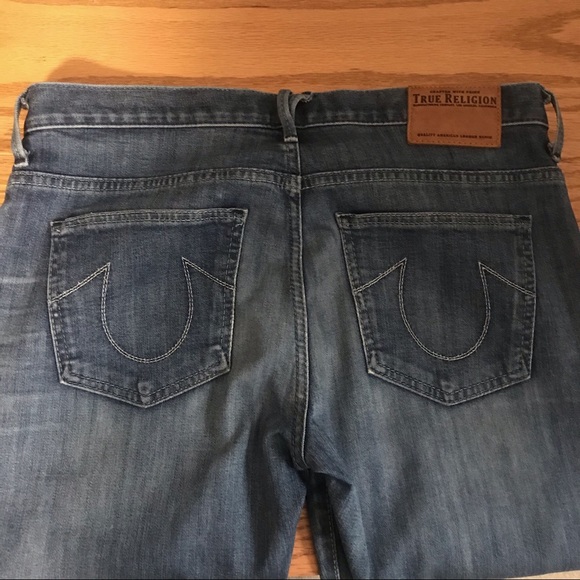 True Religion Audrey Crop Jean In Vintage Selvage - Picture 9 of 13